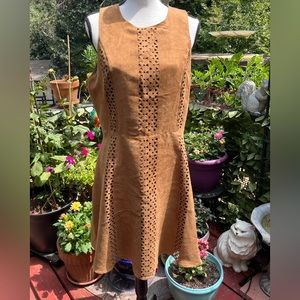 Adorable laser cut out dress